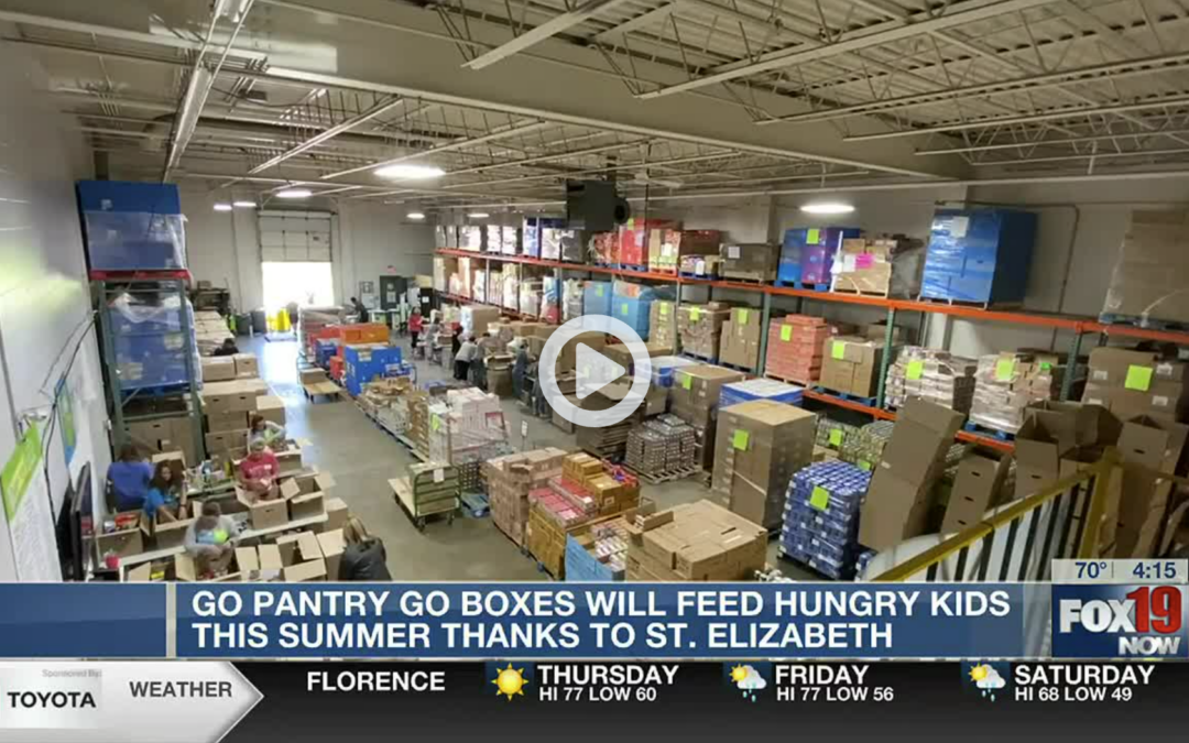 Go Pantry boxes to help feed kids this summer thanks to St. Elizabeth