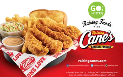 Raising Cane’s Fundraiser is Tuesday, January 23rd!