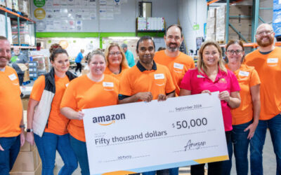 Amazon Air Hub Associates Help Go Pantry Fight Hunger