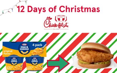 Chick-fil-A 12 Days of Christmas on Dec. 18!