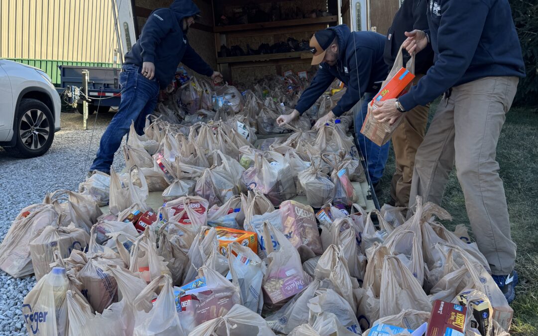 Cornerstone Food Drive Fills 45 GO Boxes!