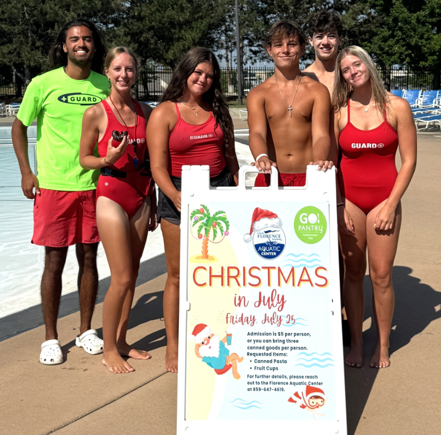 Florence Aquatic Center food drive a