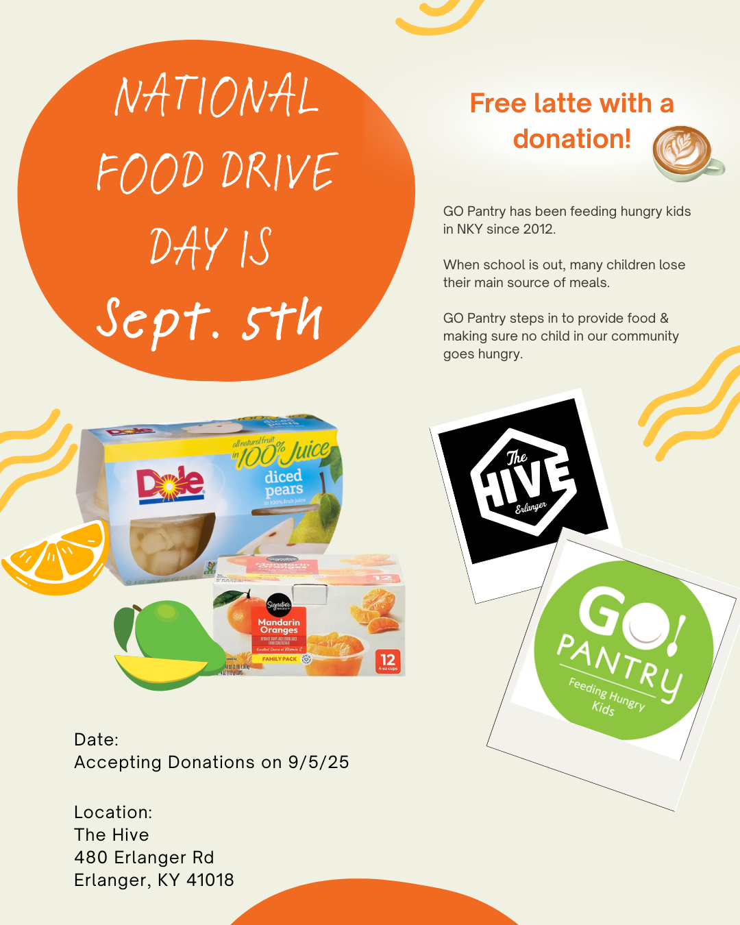National Food Drive Day is 905